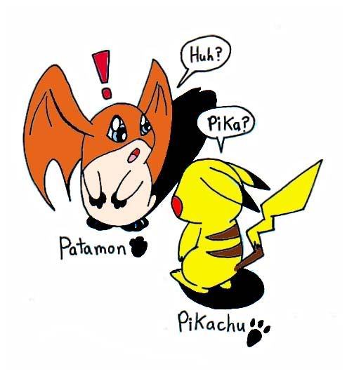 pokemon vs digimon shape