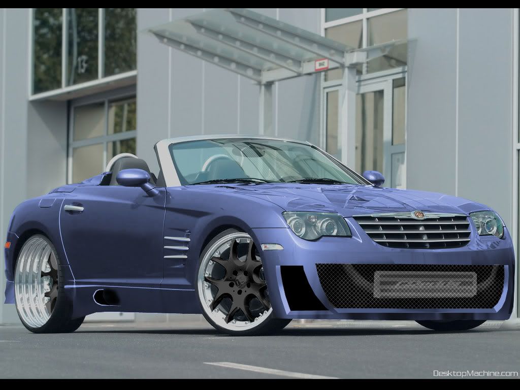 Chrysler crossfire with rims