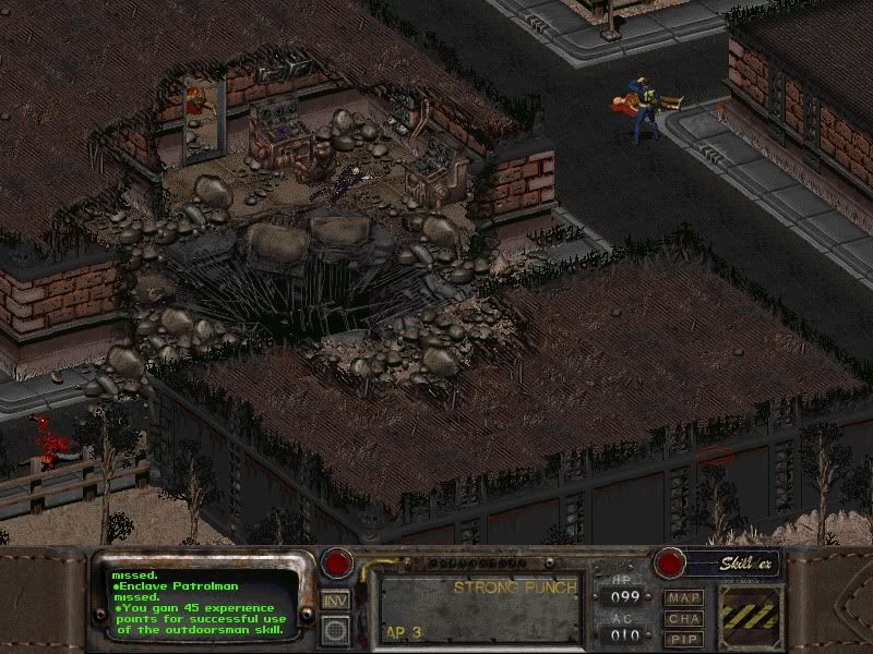 High Resolution Patch Fallout 1 Character