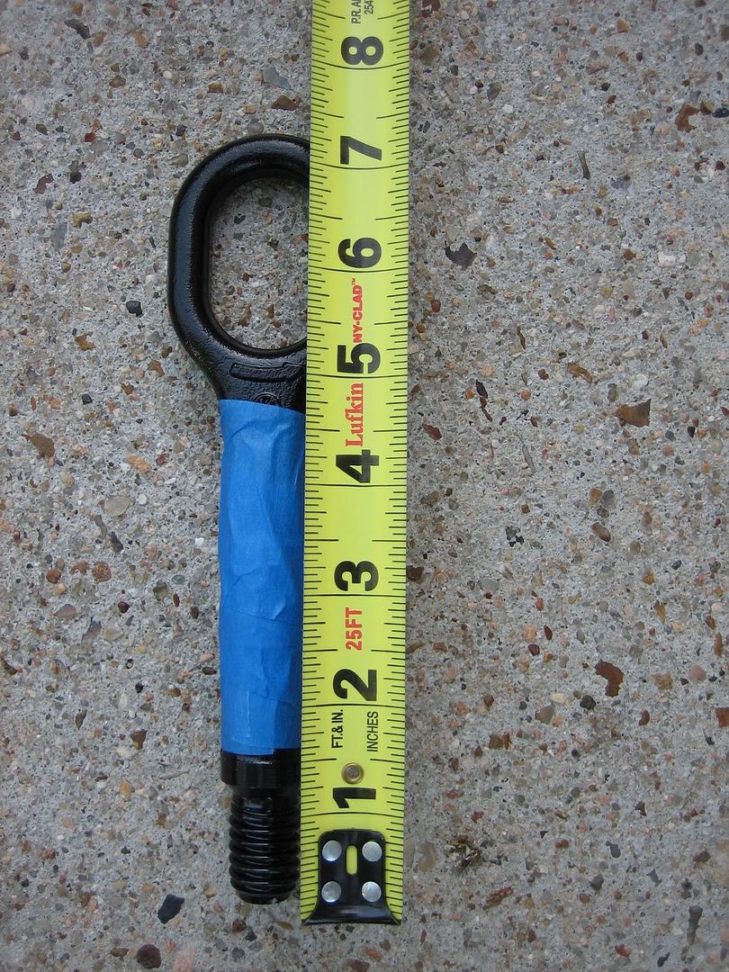 Front tow hook license plate