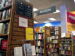 An Atheism End Cap at another Borders book store