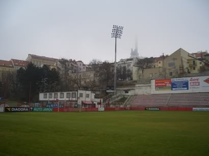 The empty stadium