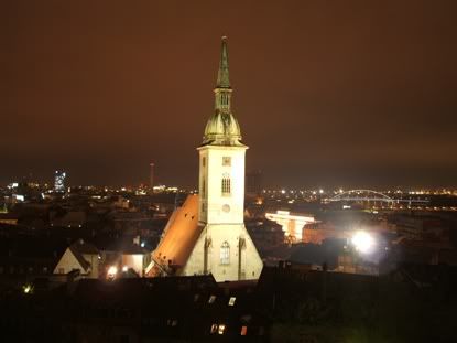 One of Bratislava's numerous old churches