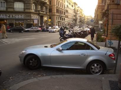 The famous Italian parking