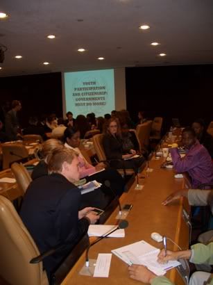 A workshop group during our side event