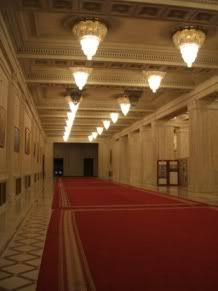 A grand corridor