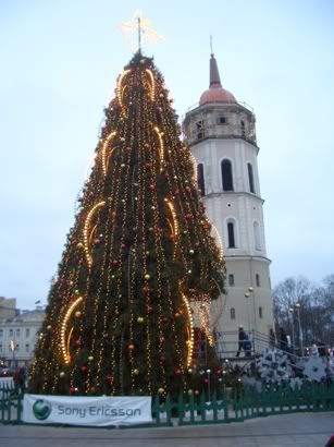 Vilnius town square
