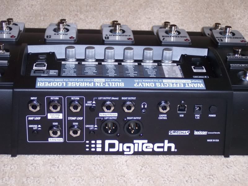 Digitech RP1000 MultiEffects Pedal Mint Condition Effects