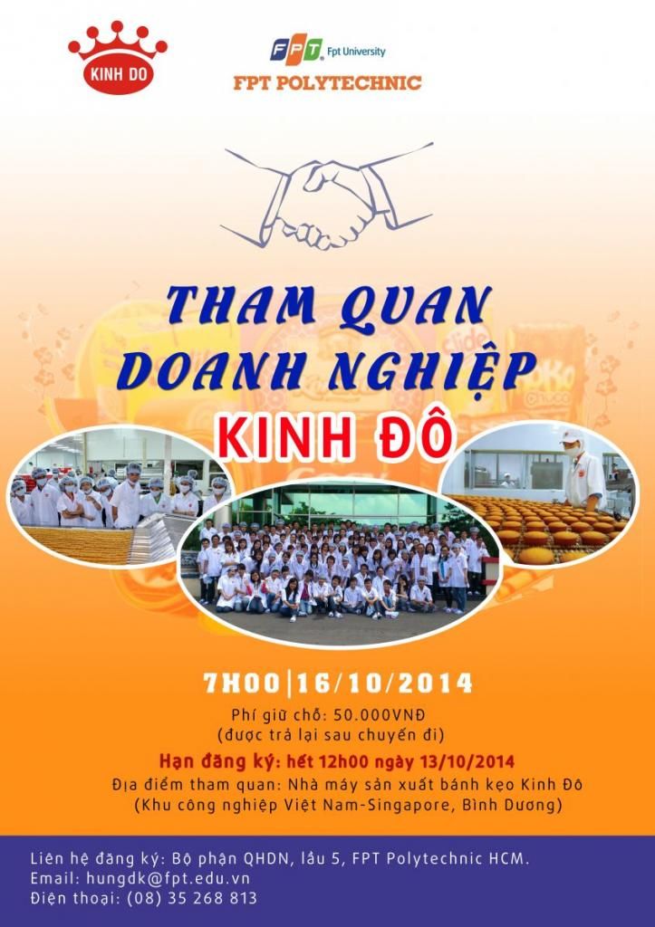 Cao đẳng thực hành FPT Mạng cá cược bóng đá
 Hồ Chí Minh tổ chức chương trình "Thăm quan doanh nghiệp"