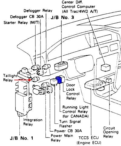 1990 toyota camry brake light problem #3