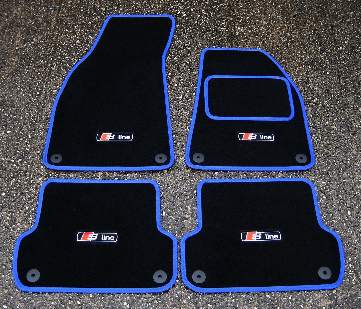 Audi A 4 S Line Car Mats With Logo