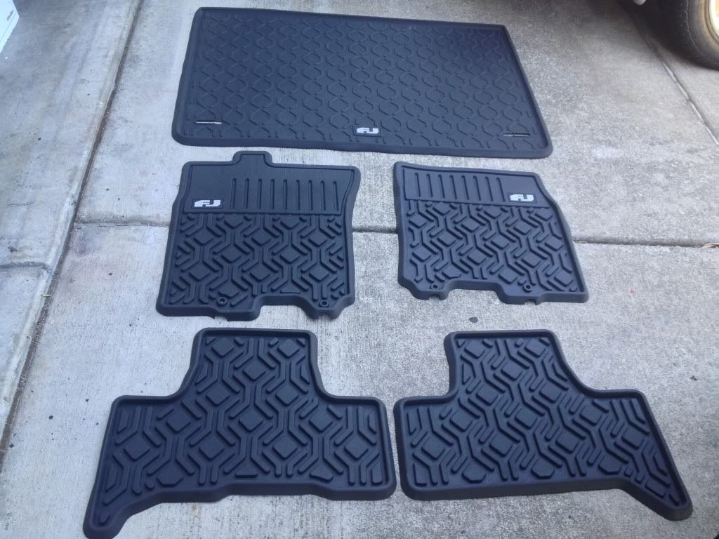 Need OEM all weather floor mats for 2007 Toyota FJ Cruiser Forum