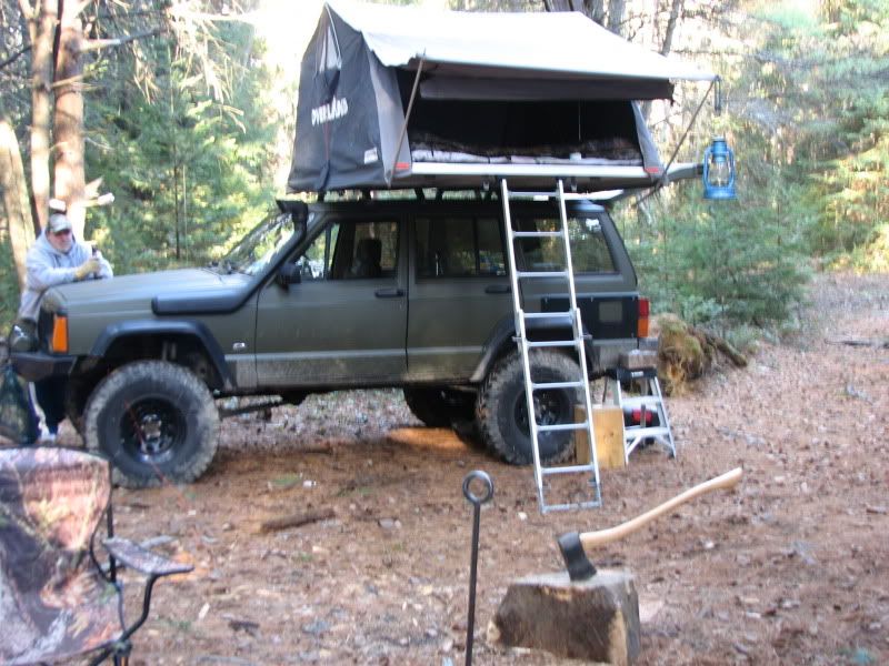 Jeep grand cherokee roof rack tent