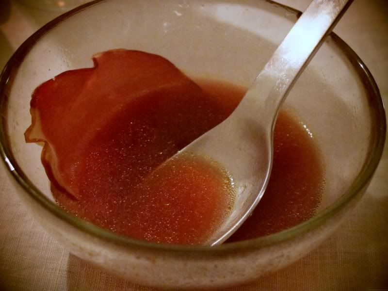 bloody bouillon et lambeaux de chair