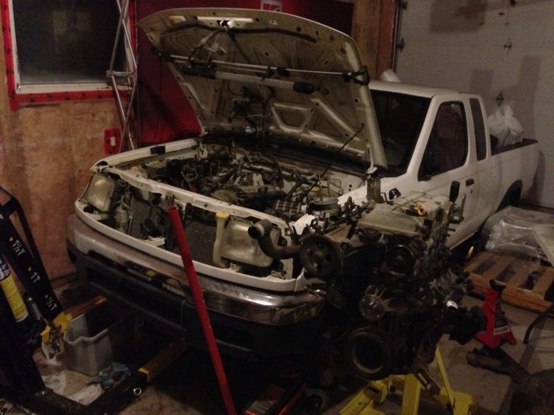 Nissan automatic tranny swap pickup frontier #8