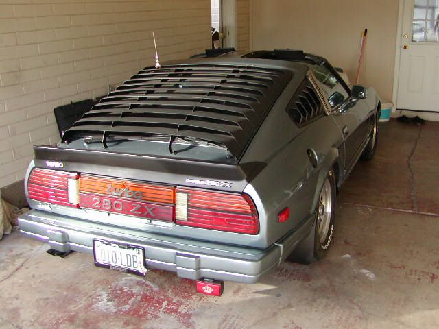 Nissan 1983 280zx spoiler #4