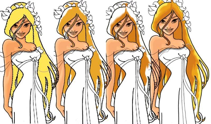 Hair step by step