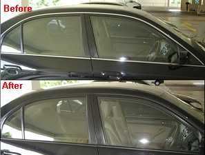 De chrome deals car trim