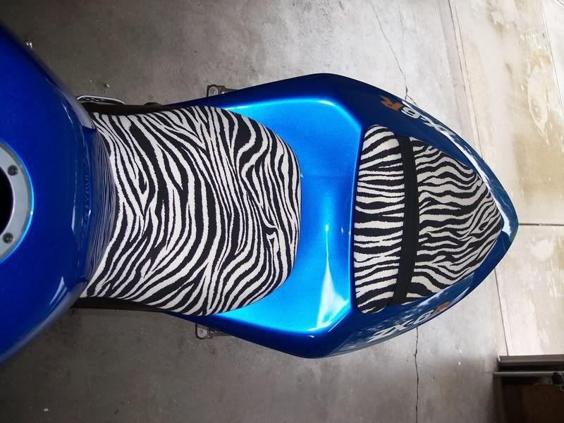 zebra seat