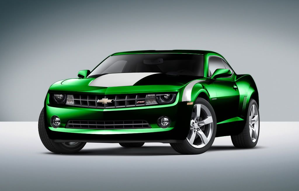 This is my preference of shade for the green on the 2010 Camaro