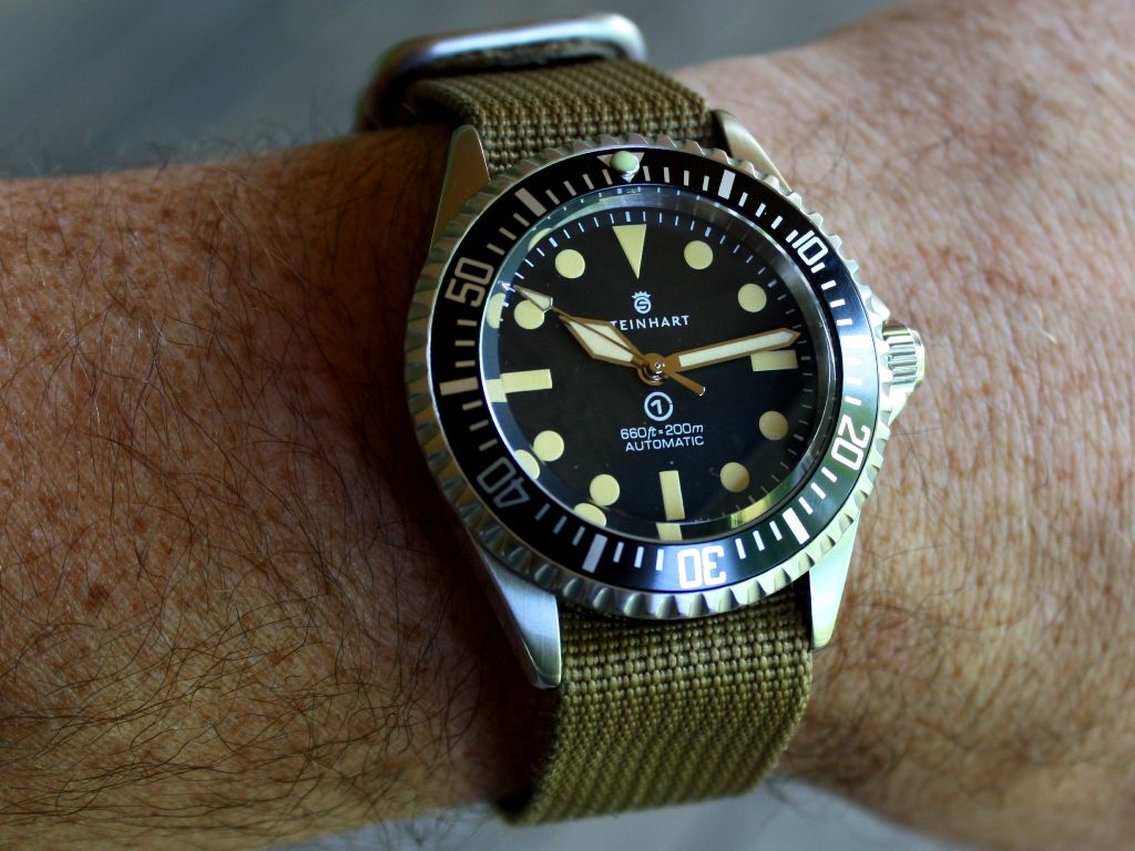 steinhart ocean one vintage military review