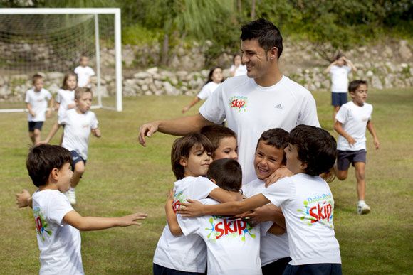 david villa hairstyle. David Villa Loves Detergent…