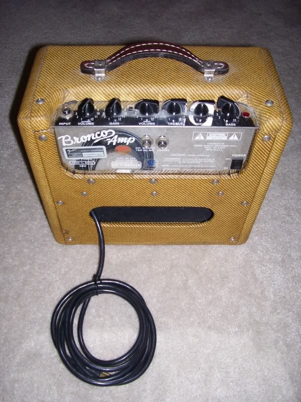 【ビンテージ】Fender USA Bronco Amp Tweed 中古】 ギターアンプ FENDER USA BRONCO AMP TWEED PR258