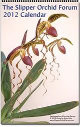 2012 Vertical Slipper Orchid Forum Calendar