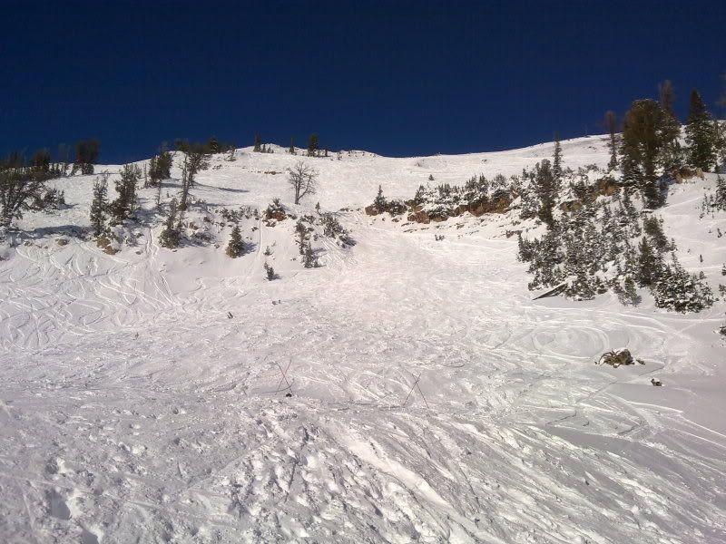 Taken from the bottom of Headwall, just South of the Bridger Restaurant building