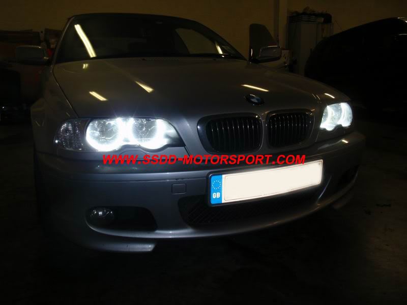 Ccfl vs led angel eyes bmw #6