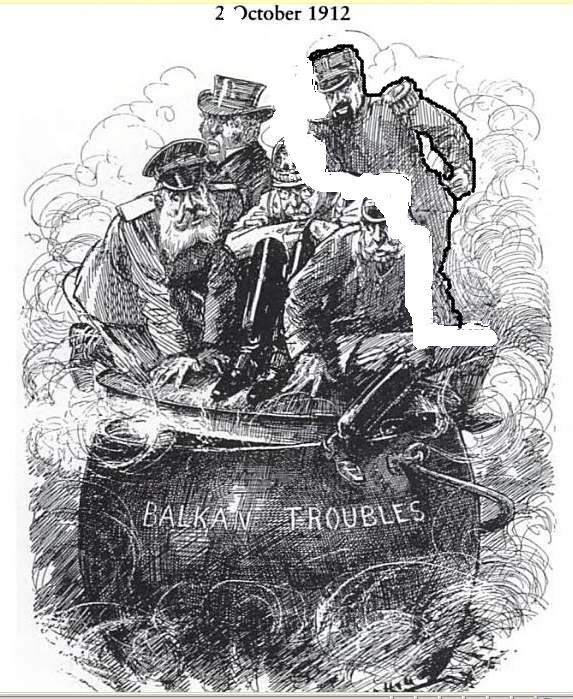 Balkan Troubles Cartoon