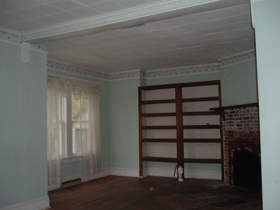 ceiling falling down