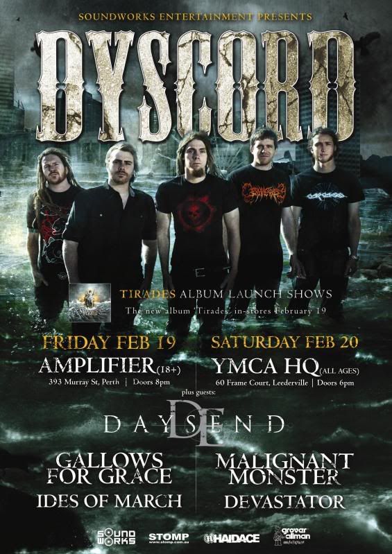 Dyscord "Tirades" Album Launch