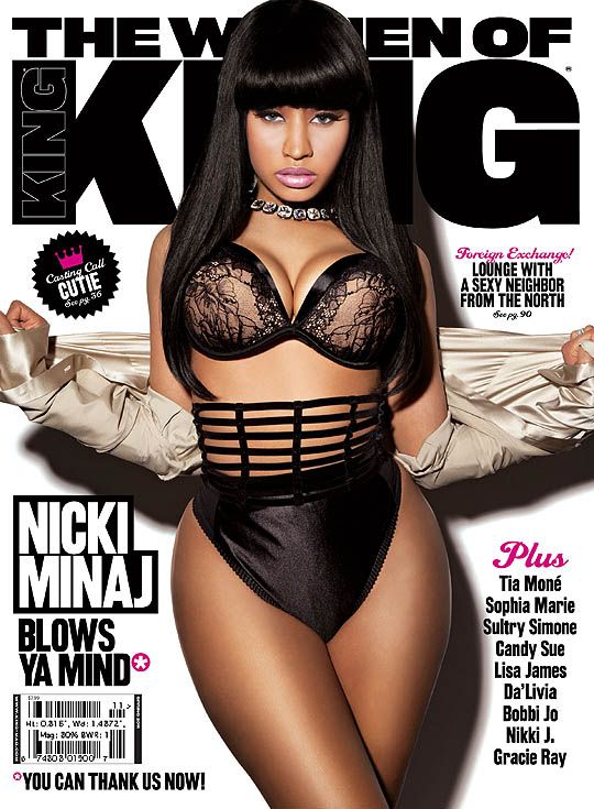 Nicki Minaj Covers King Magazine. Check out the cover of King