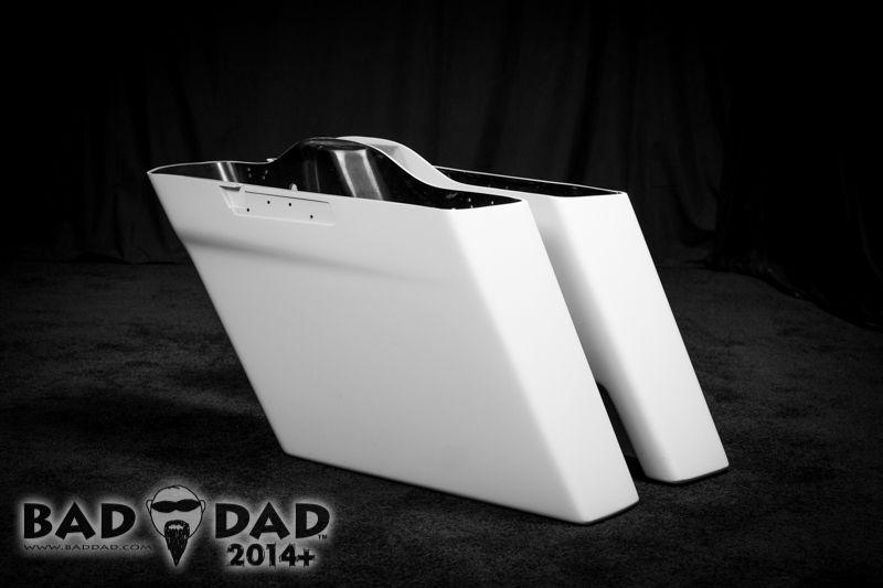 Injected Stretched Saddlebags for 2014+