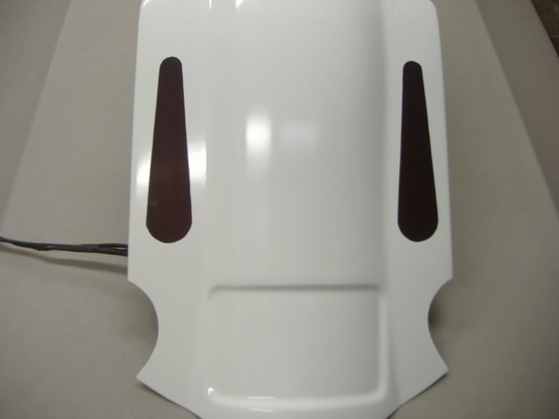 Bagger Fender with Flush Tear Drops