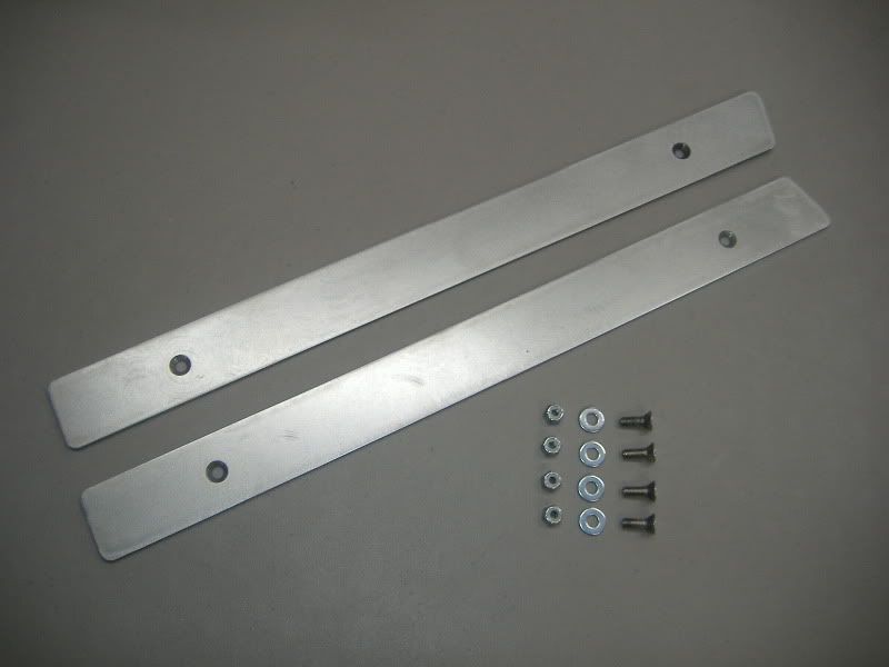 Stretched Saddlebag Skid Plates