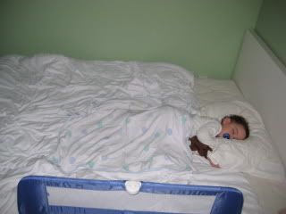 Big Boy Bed Noahs First Sleep In His Bed