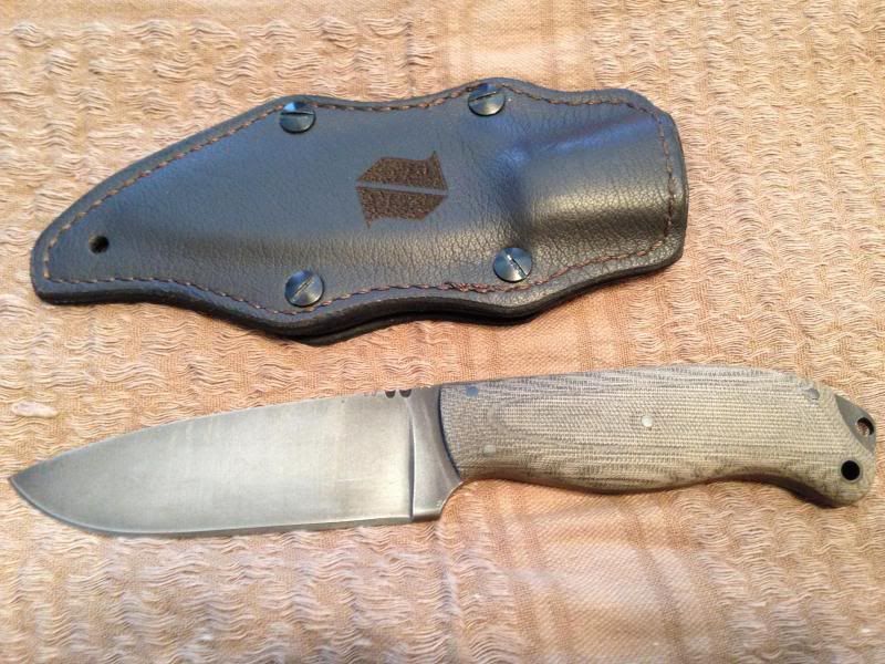 Winkler 2 Blade HQ exclusive Bushcraft knife f/s