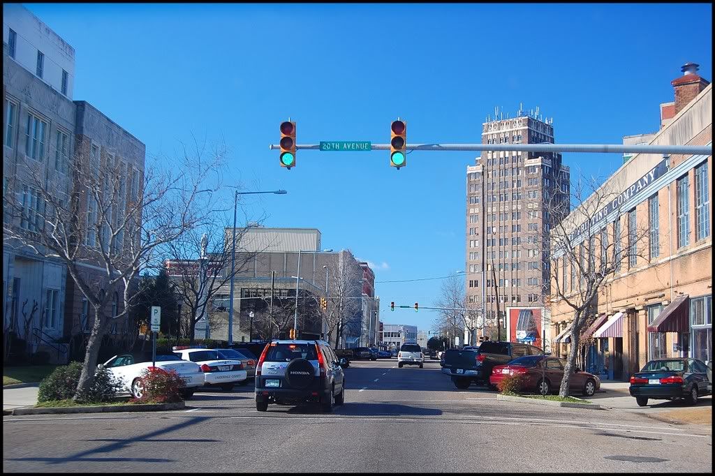 Downtown Meridian Mississippi