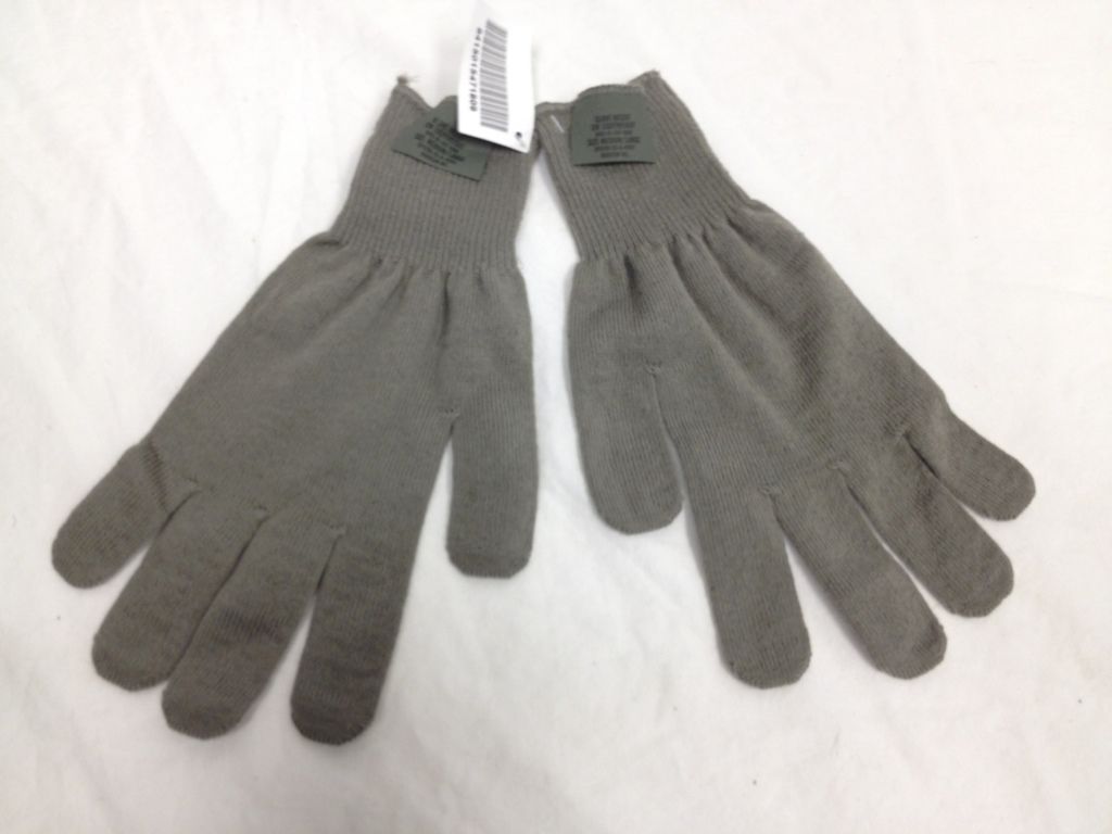 MILITARY COLD WEATHER GLOVE INSERTS USGI ACU GRAY ECWCS SIZE MEDIUM/LARGE eBay
