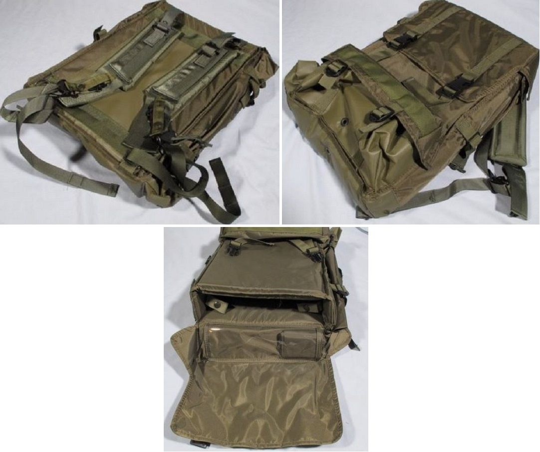 NEW US Military Issue HARRIS Falcon II Ranger Bag Padded Radio Bag