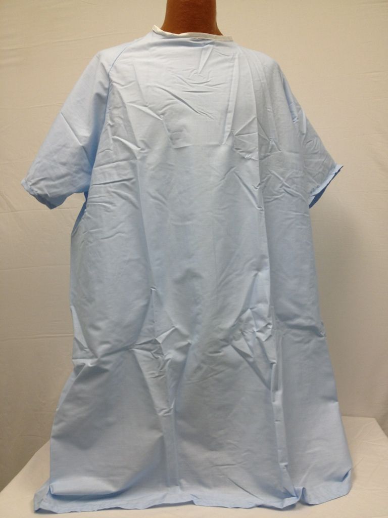 HOSPITAL GOWN ROBE MEDICAL FASHION SEAL HEALTHCARE MEN WOMEN UNIVERSAL