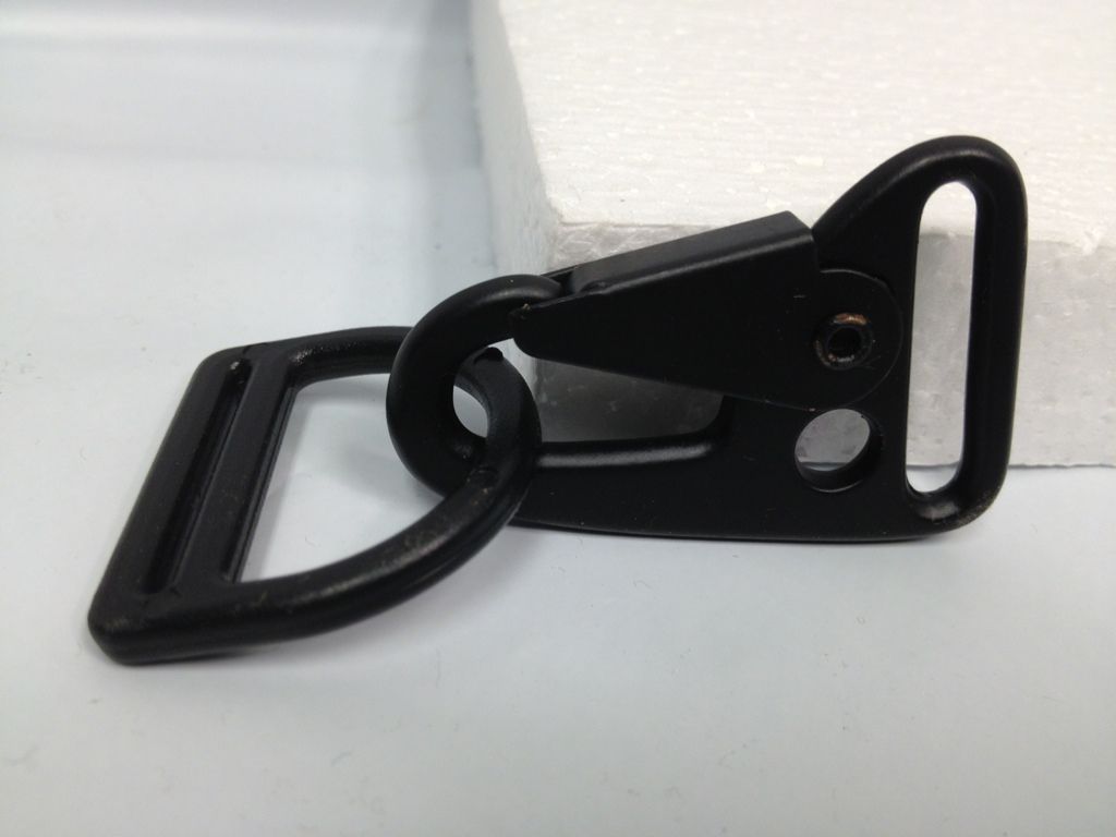 TACTICAL HK H&K STYLE SLING CLIP SNAP HOOK WITH DBD 1" ATTACHMENT QUICK