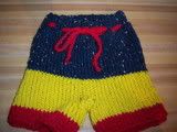 Navy, Red, & Yellow MD shorties