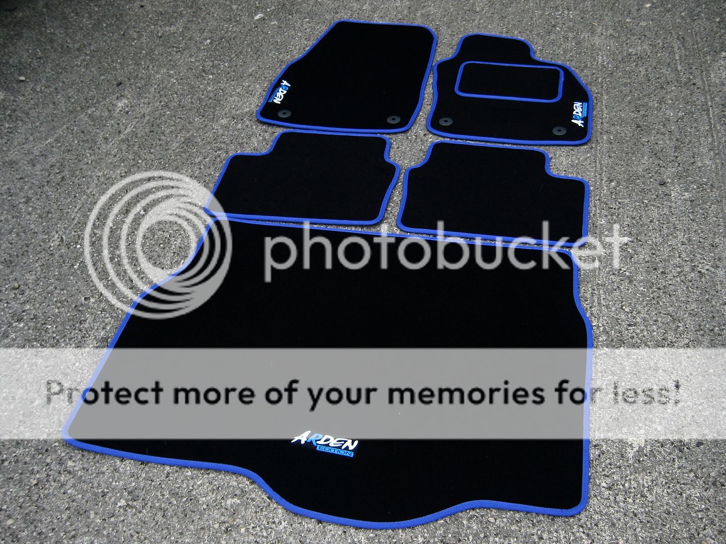 Black Blue Car Mats Vauxhall Astra H Vxr 04 10 Boot Mat Arden