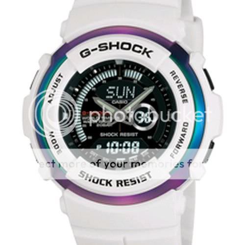 Casio G306X 7A G Shock Sport White Resin Mens Watch New  