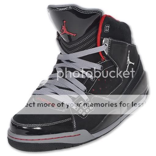New Nike Air Jordan Mens Flight SC Black Grey Basketball Shoes 407492