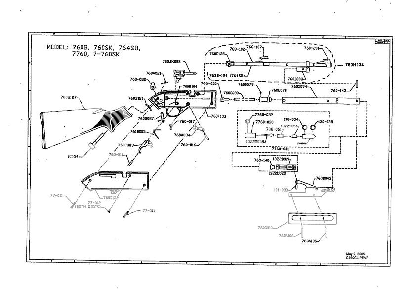 Crosman 760 Pumpmaster Parts Diagram