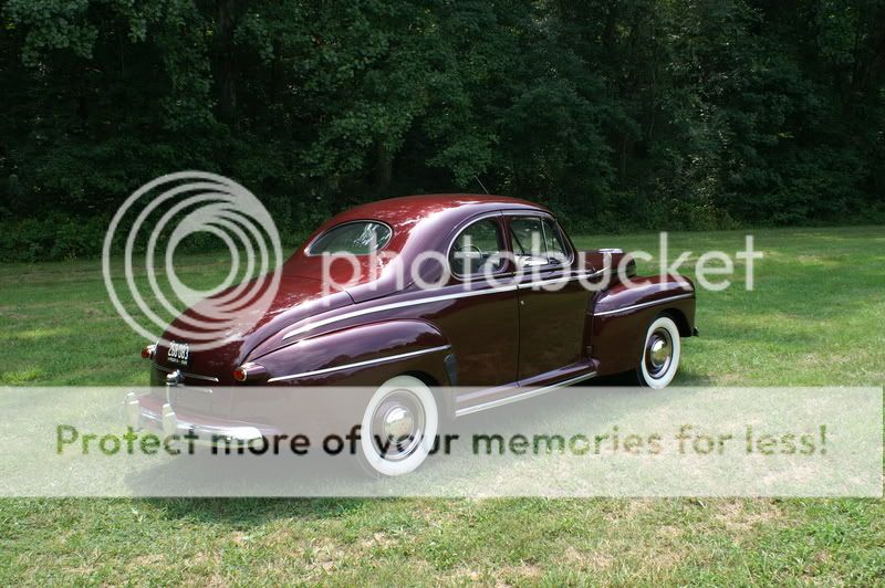 1946 Ford super de luxe business coupe #3